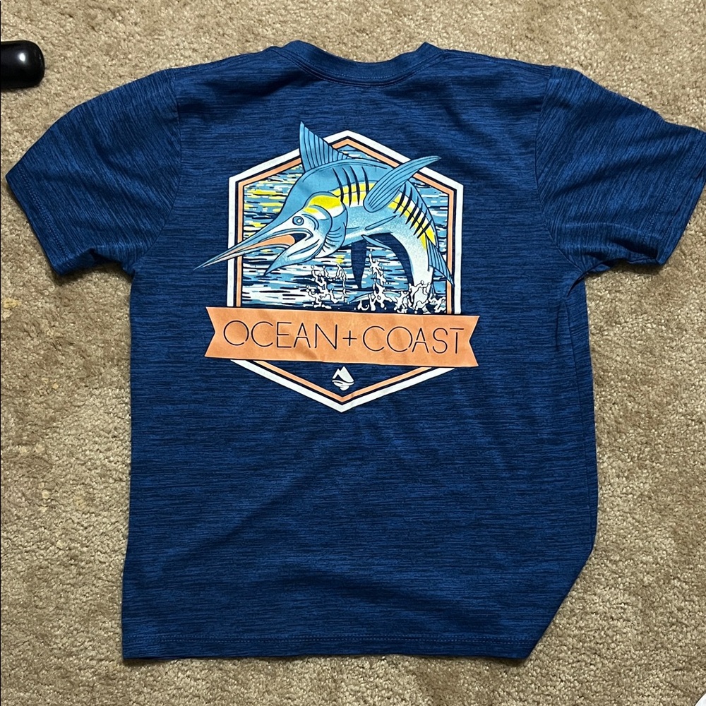 Ocean + Coast Blue Graphic T-Shirt